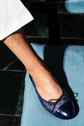 Best Quilted Leather Ballet Flat Alternate View