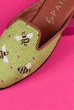 Needlepoint Mule