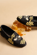 Honeycomb Bee Needlepoint Loafer