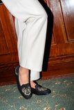 Needlepoint Loafer in Antler Crest