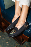 Needlepoint Loafer in Antler Crest