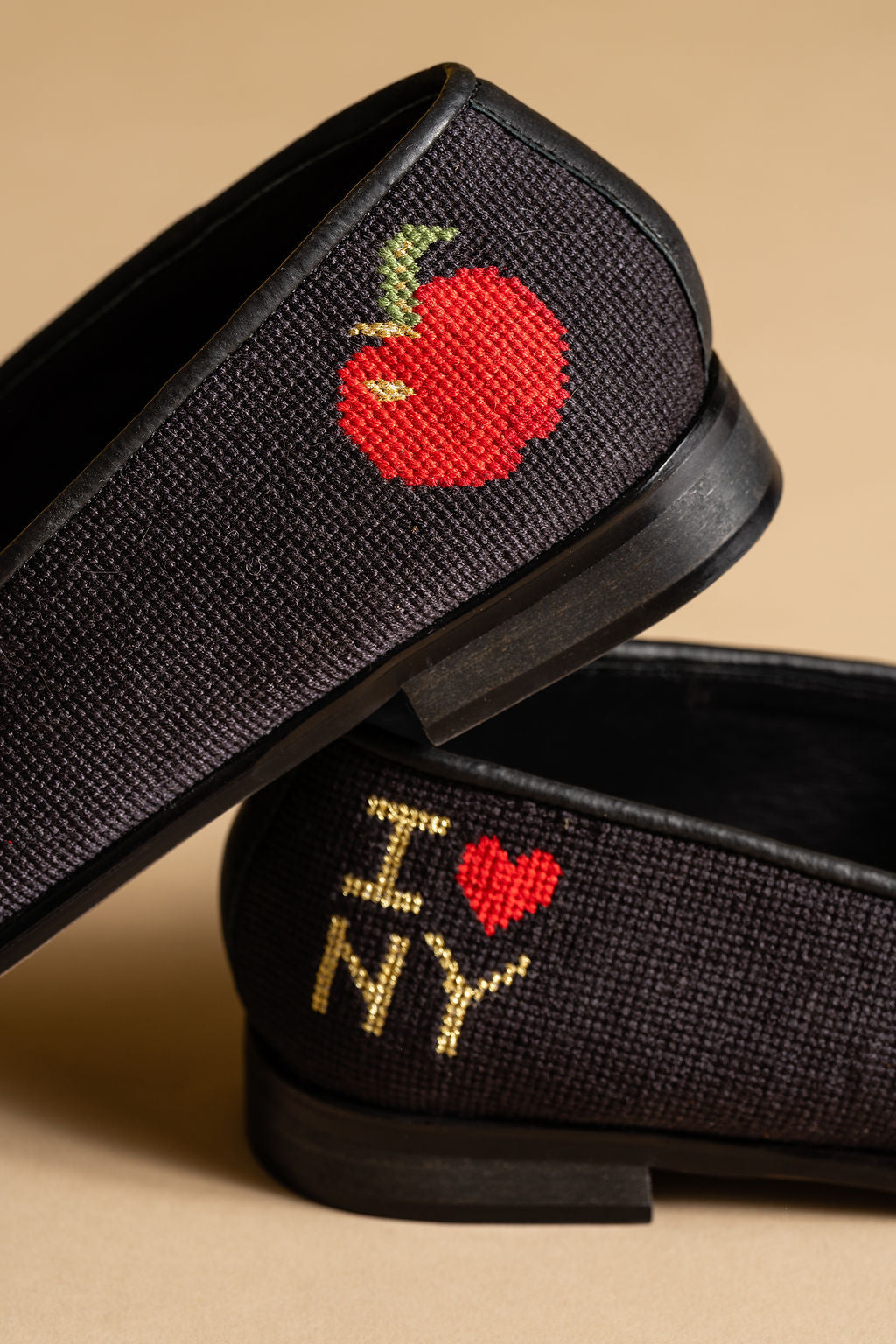 Needlepoint Loafer in I Love New York