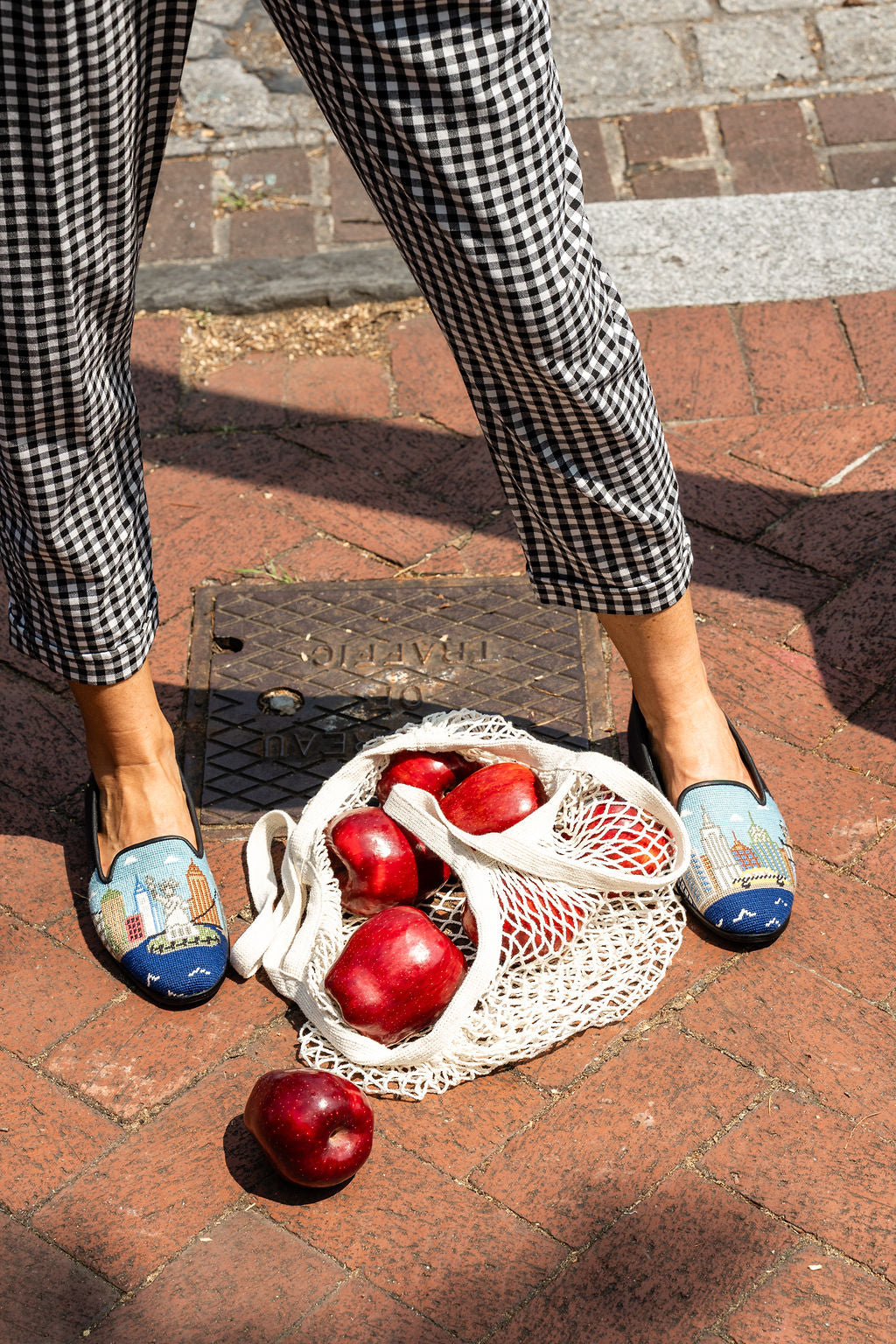 Needlepoint Loafer in I Love New York
