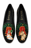 Bells and Stocking Needlepoint Loafer