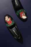 Needlepoint Loafer in Bells and Stocking
