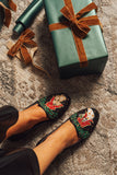 Needlepoint Loafer in Bells and Stocking