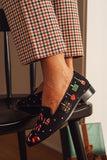 Needlepoint Loafer in Fa La La