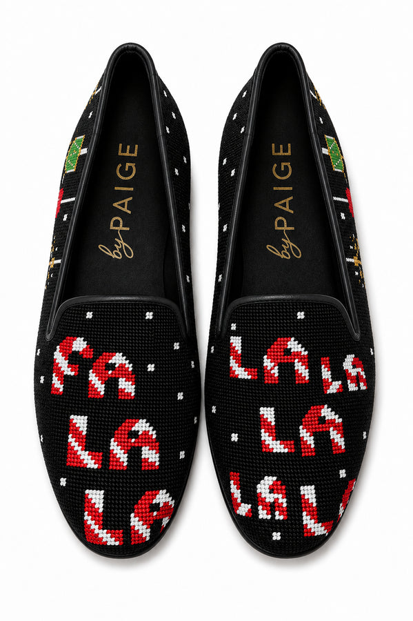 Needlepoint Loafer in Fa La La