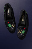 Needlepoint Loafer in Olive You