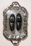 Needlepoint Loafer in Olive You