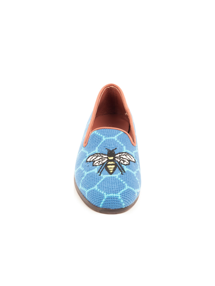 Needlepoint Loafer in Honeycomb
