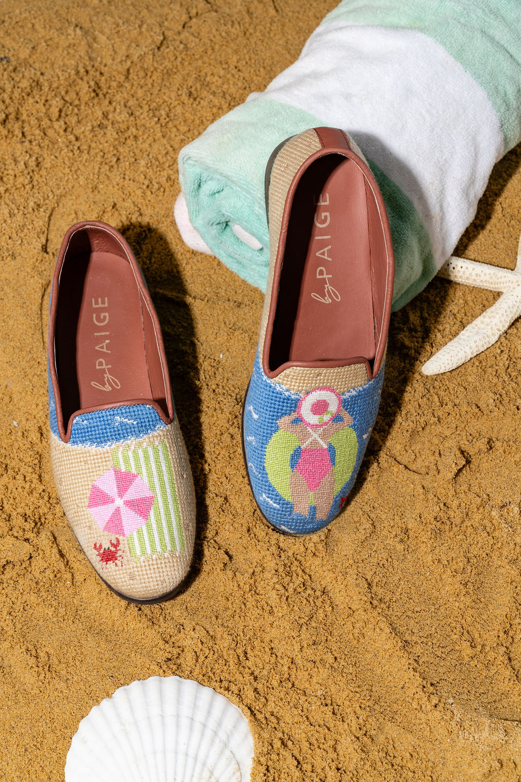 Beach Day Needlepoint Loafer