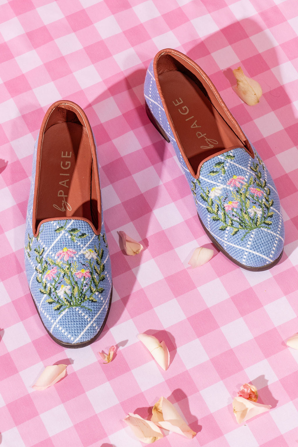 Needlepoint Loafer in Floral