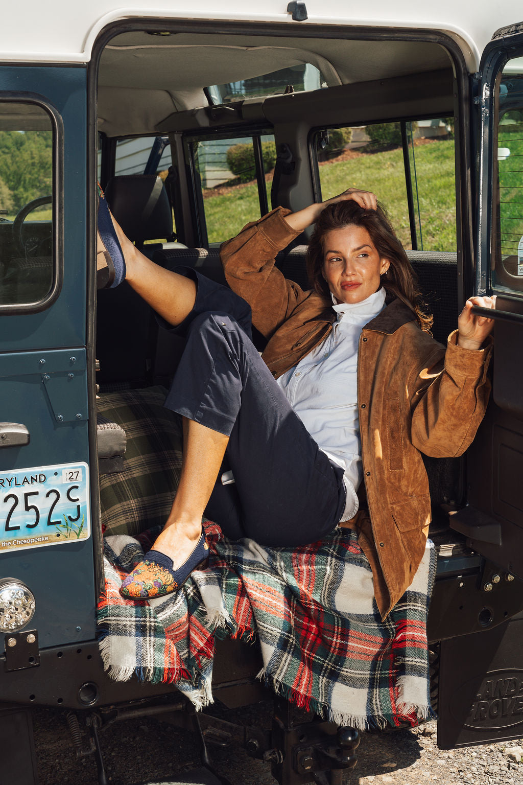 Needlepoint Loafer in Fall Harvest