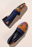 Needlepoint Loafer in Fall Harvest