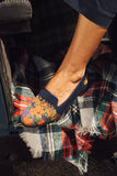 Needlepoint Loafer in Fall Harvest