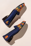 Needlepoint Loafer in Fall Harvest