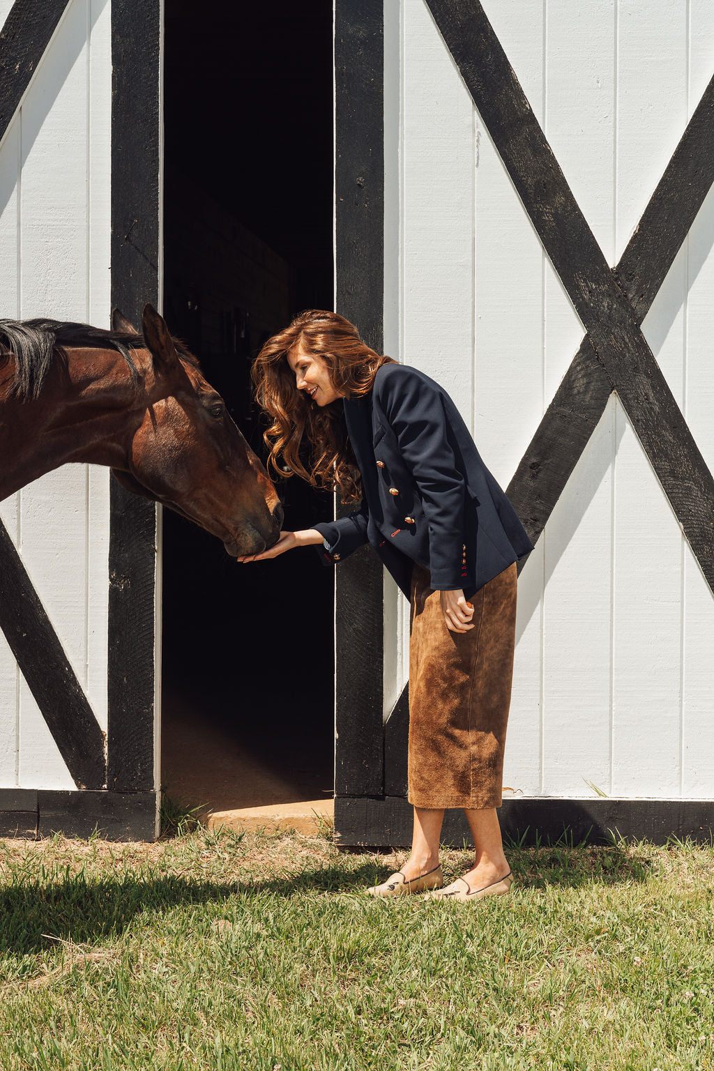 Needlepoint Loafer in Equestrian