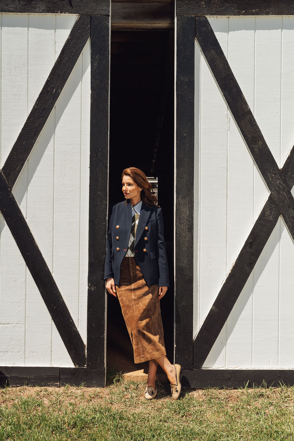 Needlepoint Loafer in Equestrian