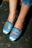 Needlepoint Loafer in Gone Skiing