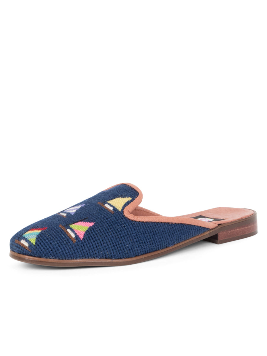 Needlepoint Mule