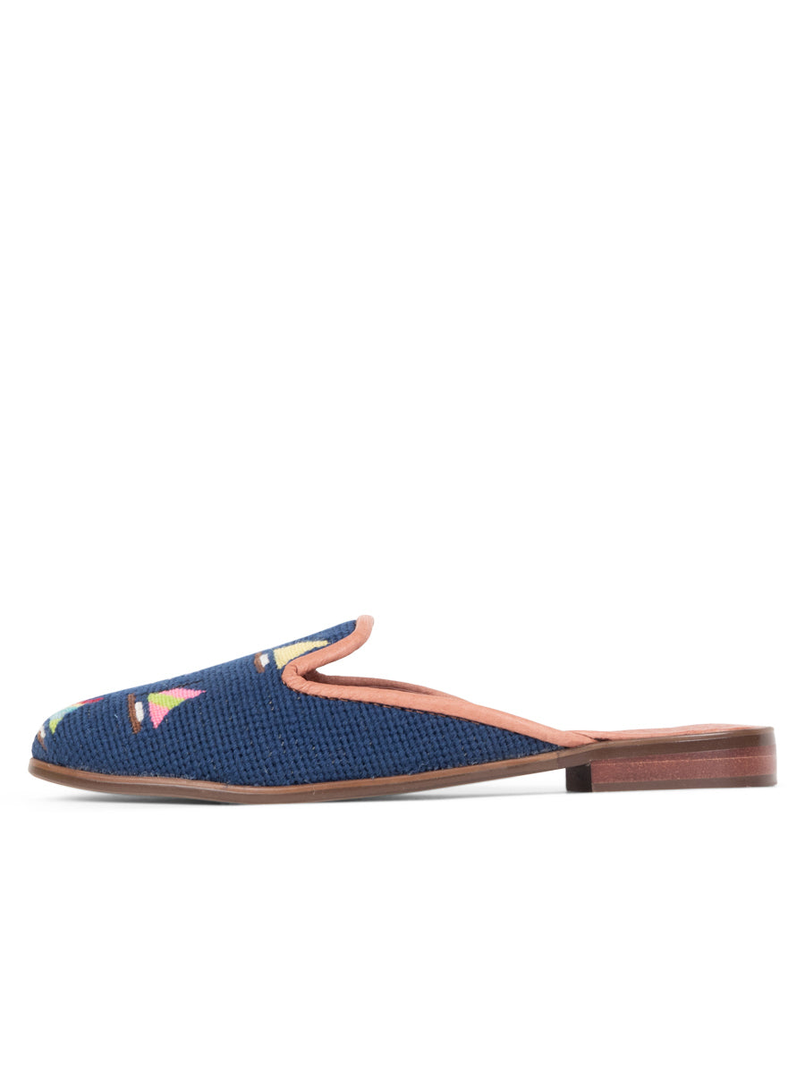 Needlepoint Mule