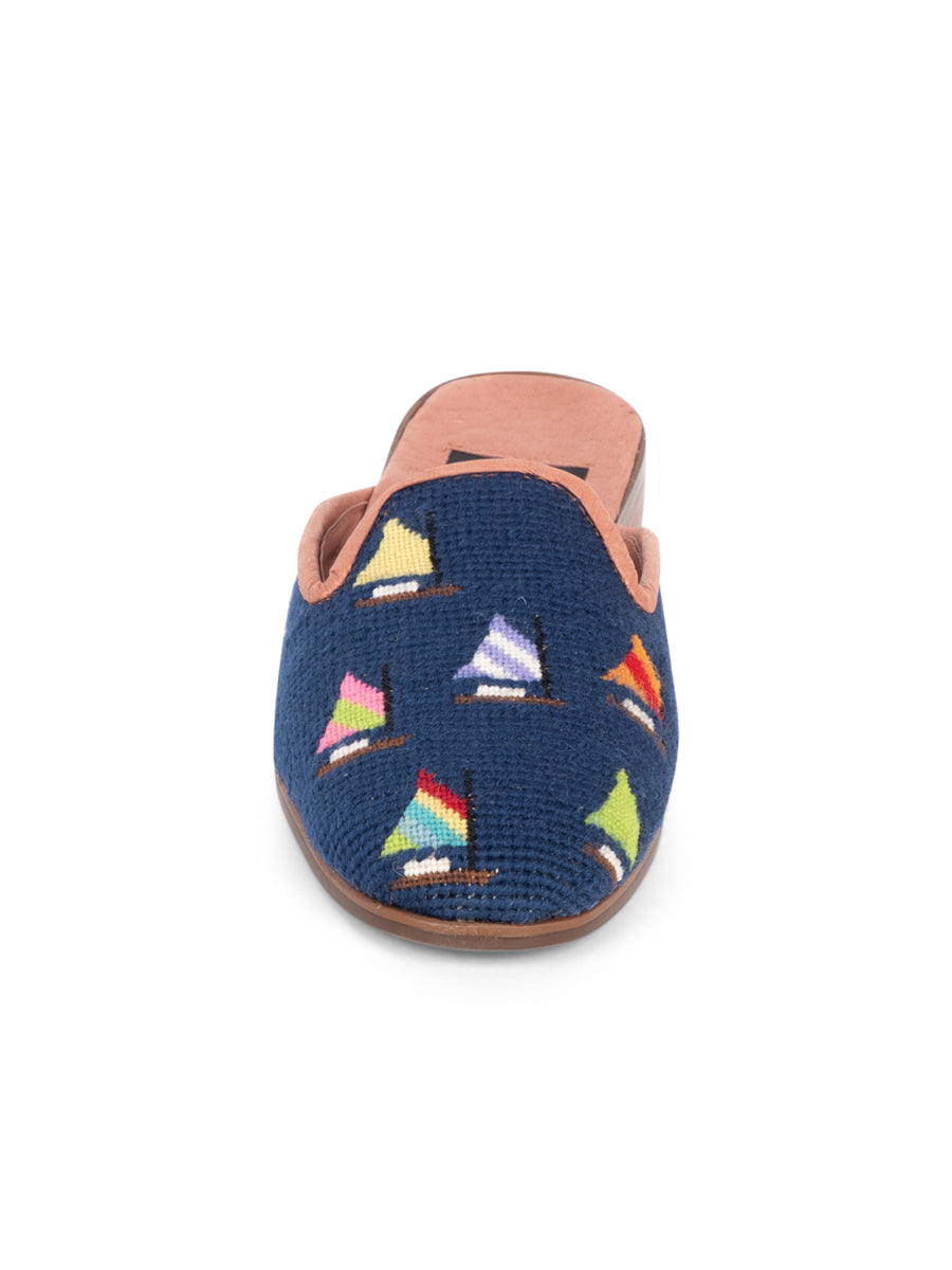 Needlepoint Mule