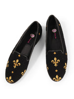 Fleur de Lis/Black Color