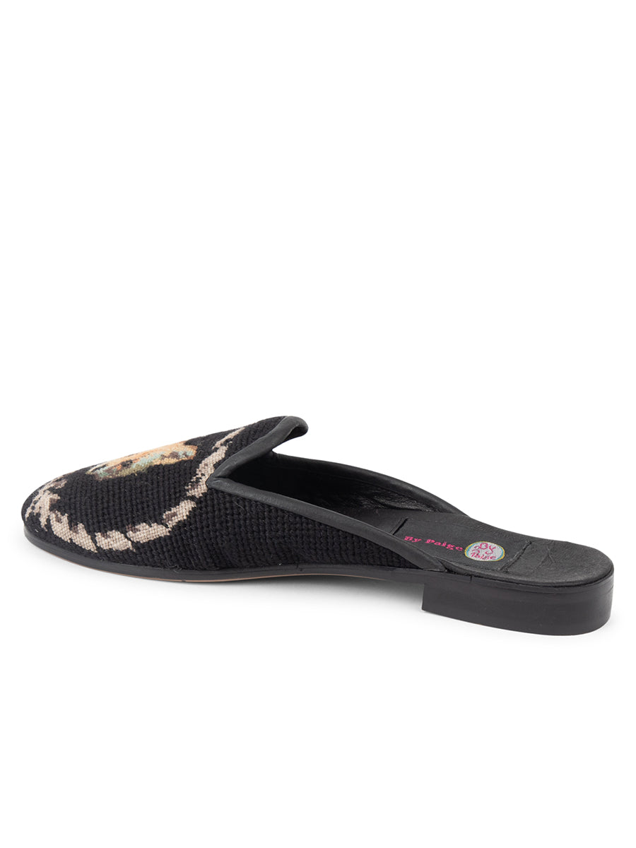 Needlepoint Mule