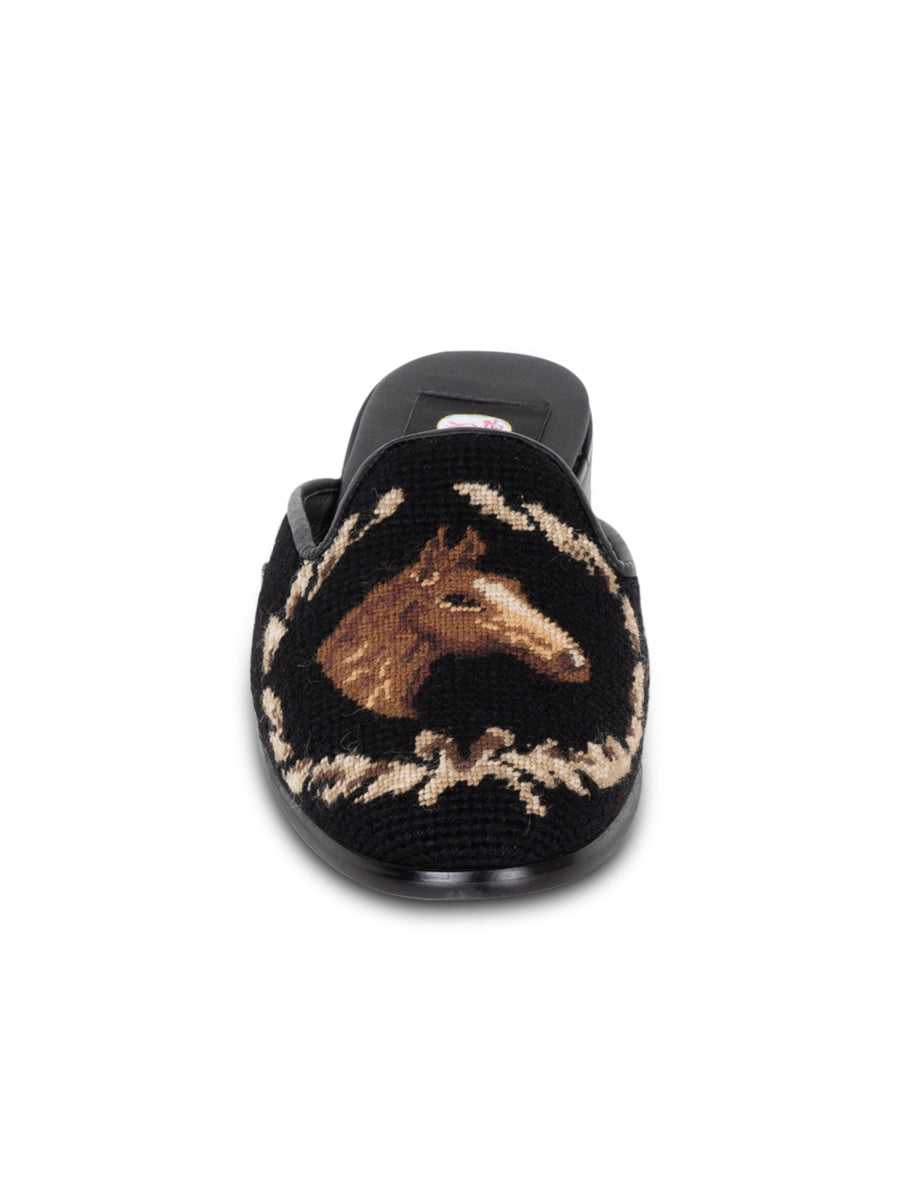 Needlepoint Mule