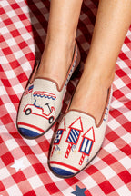 American Summer Needlepoint Loafer