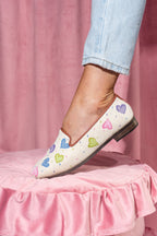 Hearts Needlepoint Loafer