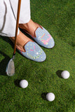 Needlepoint Mule in Golf