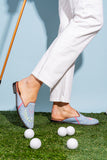 Needlepoint Mule in Golf