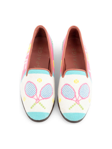 Needlepoint Loafer in Tennis