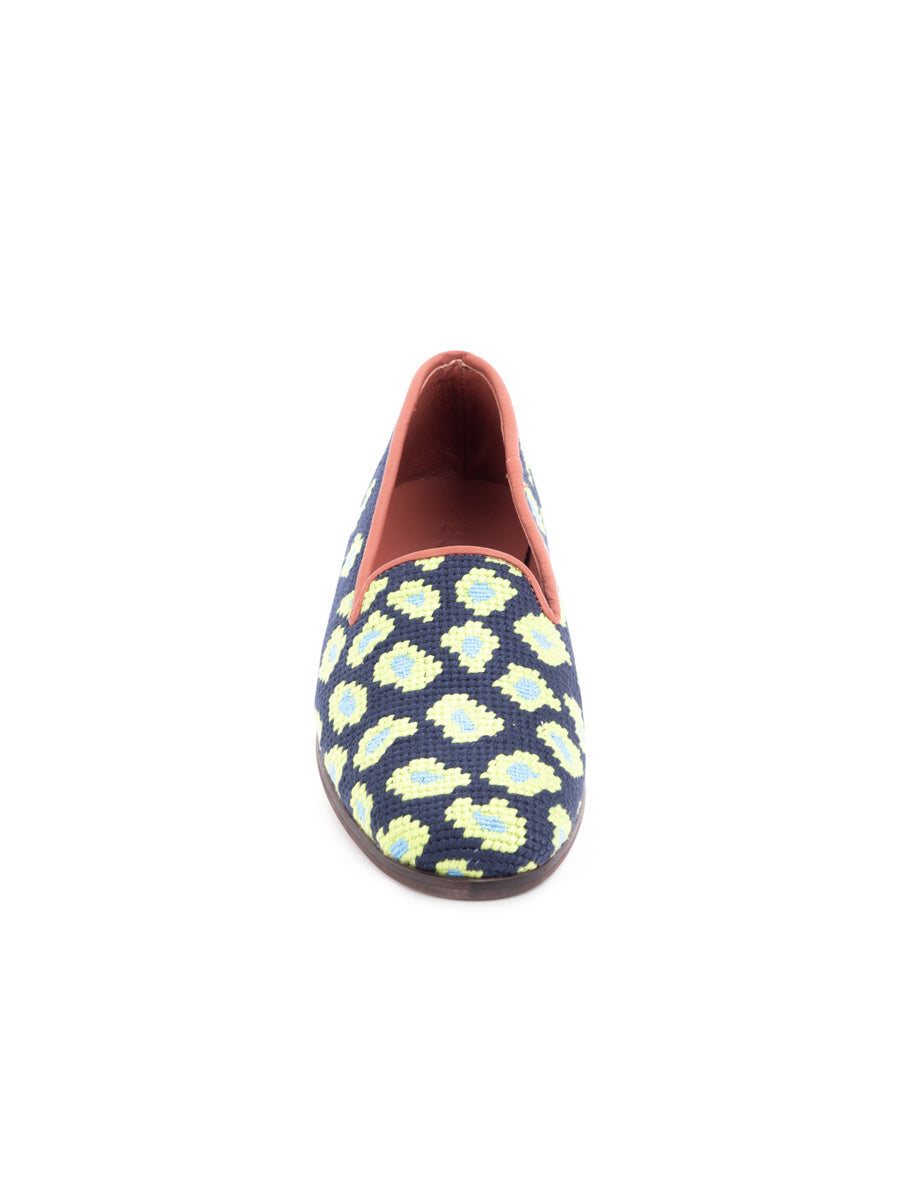 Needlepoint Loafer in Leopard