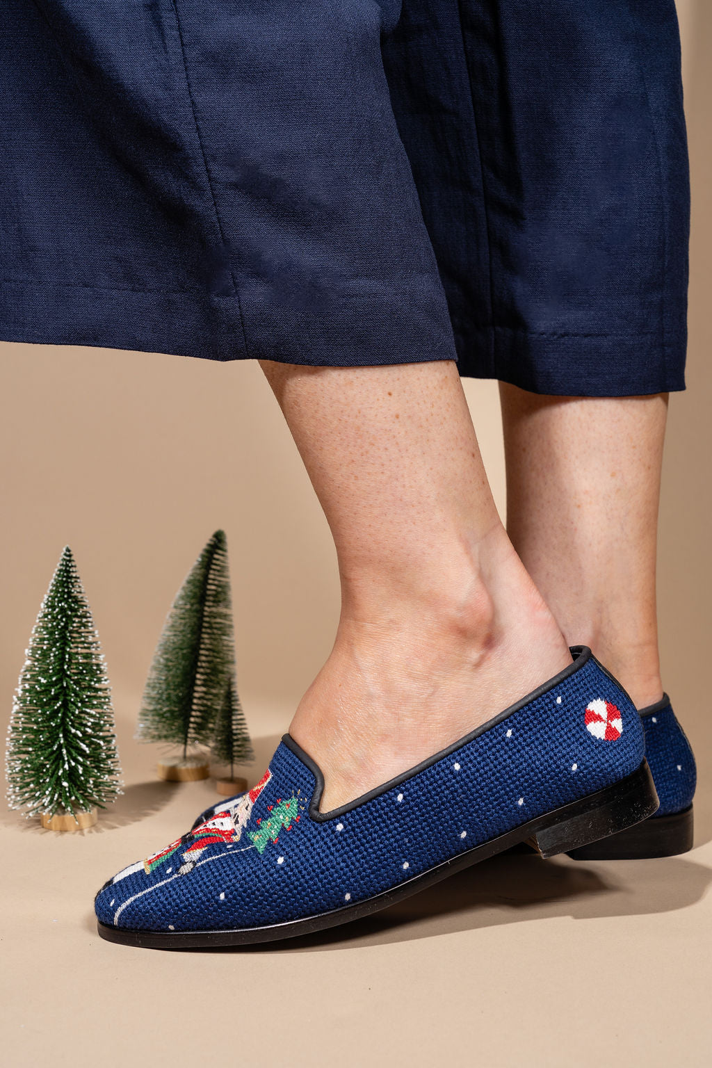 Nutcrackers Needlepoint Loafer