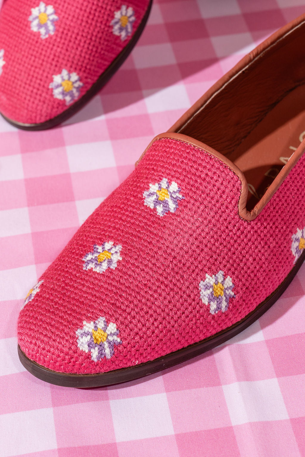 Daisies Needlepoint Loafer