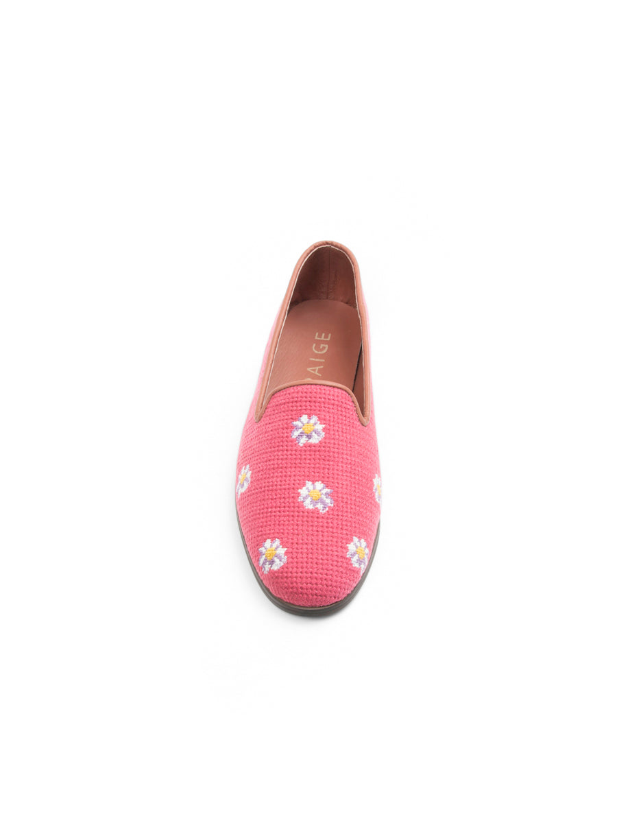 Daisies Needlepoint Loafer