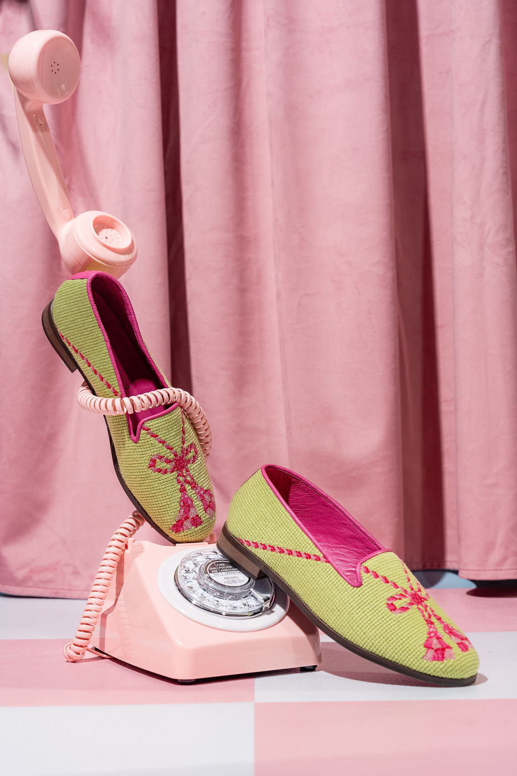 Needlepoint Loafer in Tassel