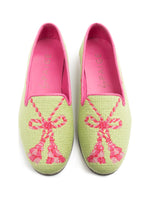 Pink Tassel on Lime Color