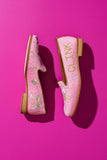 Needlepoint Loafer in Champagne