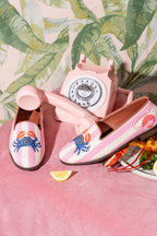 Crab Needlepoint Loafer