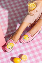 Lemon Needlepoint Loafer