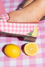 Lemon Needlepoint Loafer