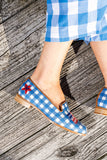 Preppy Flag Needlepoint Loafer