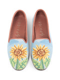 Needlepoint Loafer in Sunflower