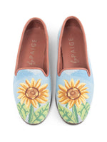Sunflower on Blue Color