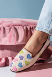 Needlepoint Loafer in Hearts