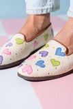 Needlepoint Loafer in Hearts